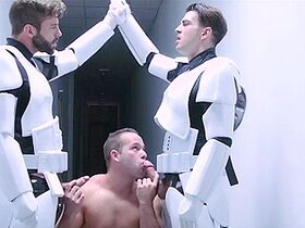 Two Star Wars Stormtroopers Fucked A Lusty Super Gay