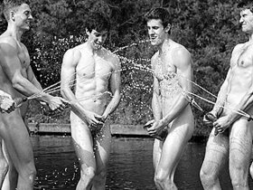In Natures Garb Men Rowing: Bigger, Longer, And Uncut - 2014