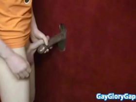 Gay handjobs and nasty hardcore bbc sucking video 28