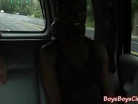 Nasty bareback interracial hard fucking