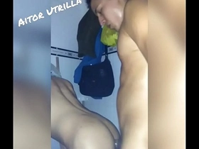 Sex in a public bathroom